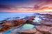 Coucher de soleil sur le Dramont