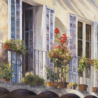 Balcon à Grasse (Provence)