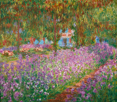 Irisbeet in Monets Garten
