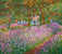 Irisbeet in Monets Garten