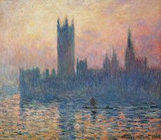 Claude Monet - Das Parlament in London bei Sonnenuntergang