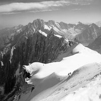 Descent to the Vallee Blanche, Chamonix