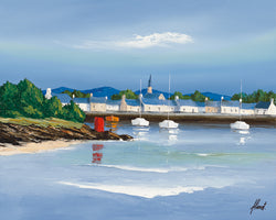Port breton - Barques rouges