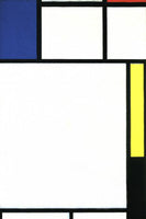 Komposition mit Blau, Rot, Gelb