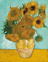 Vase mit Sonnenblumen