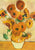 Vaso di girasoli