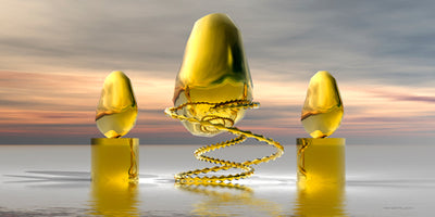 Golden Stone Dawn von Peter Hillert