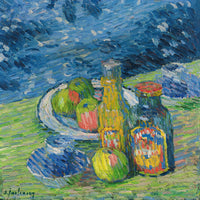 Alexej Jawlensky - Stillleben mit Flaschen und Obst