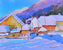 Alexander Shandor - Vibrant Winter Village