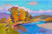 Alexander Shandor - Autumn River Landscape
