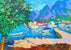 Alexander Shandor - Vibrant Mediterranean Harbor