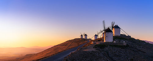 Francisco Crusat - Sunrise at the windmills