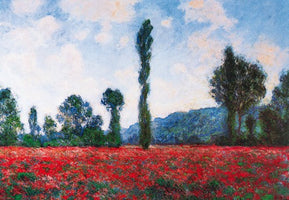Campo di papaveri (groß) - Claude Monet