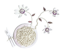 Dimitar Lazarov - Whimsical Pasta Garden