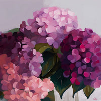 Edie  - Vibrant Hydrangea Blooms
