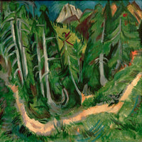 Ernst Ludwig Kirchner - Waldschlucht Stafel