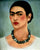 Frida Kahlo - Selbstbildnis mit Halskette