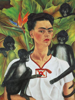Frida Kahlo - Selbstbildnis mit Affen