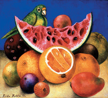 Frida Kahlo - Stillleben mit Papagei und Früchten