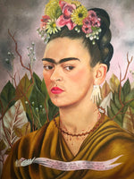 Frida Kahlo - Selbstbildnis, Dr. Eloesser gewidmet