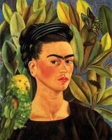 Frida Kahlo - Selbstbildnis mit Bonito