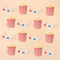 Julia Ramiro - Popcorn And 3D Glasses