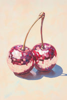 Melloi Art Prints - Disco Cherries