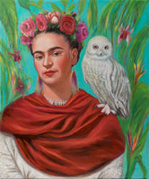 Mirka Machel - Frida mit Eule