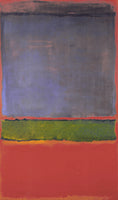 No. 6, 1951 (Violet, Green And Red)