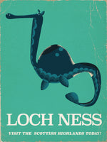 Nicholas   - Loch Ness Scotland travel poster