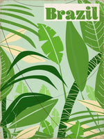 Nicholas   - Brazil Vintage Travel Poster