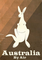 Nicholas   - Australia Kangaroo Travel Poster