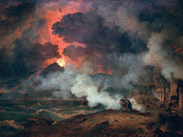 Pierre-Henri de Valenciennes - Eruption of Mount Vesuvius and the Death of Pliny