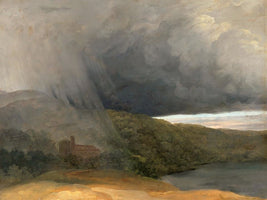 Pierre-Henri de Valenciennes - L’orage au bord d’un lac