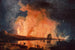 Pierre-Jacques Volaire - Eruption of Vesuvius, as seen from the Ponte della Maddalena