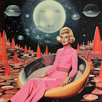 Samantha Hearn  - Queen of Space Collage Art