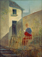 Carl Spitzweg - Im Hausgarten