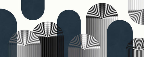 Vitor Costa  - Black and White Arches and Stripes