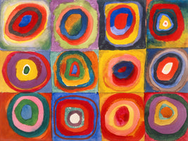 Farbstudie Quadrate, 1913