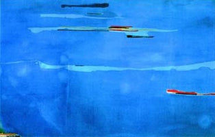 Ocean drive west # 1, 1974 - Helen Frankenthaler