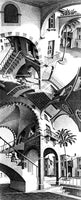 Oben und Unten - M.C. Escher