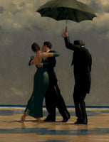 Dancer in Emerald - Jack Vettriano