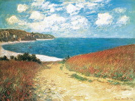 Meadow Road to Pourville, 1882 - Claude Monet