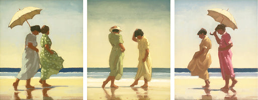 Summerdays - Triptych - Jack Vettriano