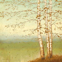 Golden Birch II with Blue Sky - James Wiens