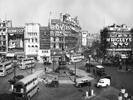 Piccadilly Circus London 1960