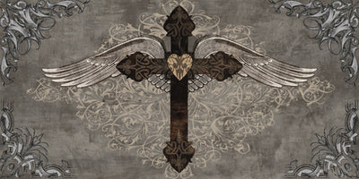 Cross with Wings