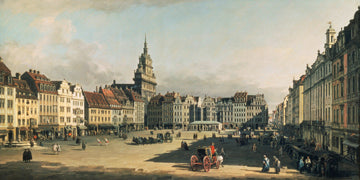 Der Alte Markt in Dresden