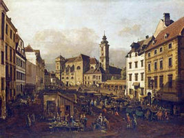 Die Freyung in Wien von Canaletto