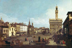 Die Piazza della Signorina in Florenz